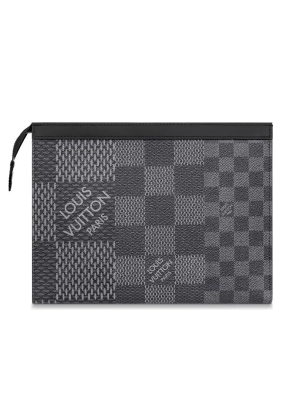 Louis Vuitton Limited Edition Damier Graphite Pixel Pochette Voyage MM